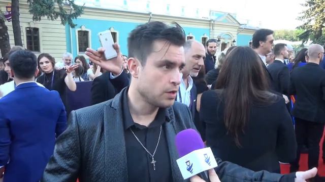 Eurovision 2017 - Red carpet - Slovenia - Omar Naber