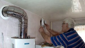 Воздуховод вытяжки кухни своими руками . Как сделать? Air duct kitchen hoods. Guru from the USSR.