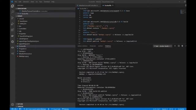 [FR] ASP NET Core 3.1 WebAPI HTTPS Visual Code Docker Kubernetes Skaffold Part 1