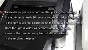 How to switch Chip Version for MLT D103L Toner Cartridges