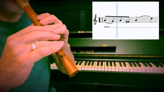 И.Станкевич «Этюд 30» для блок флейты и фортепиано смотреть онлайн