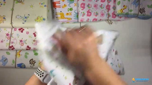 Двухсторонняя непромокаемая пеленка WiseMam (popolzun.ru) смотреть онлайн