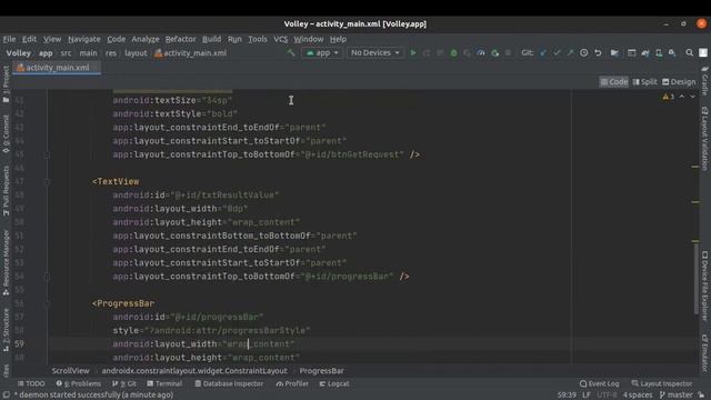 ANDROID - HTTP REQUEST WITH VOLLEY TUTORIAL IN JAVA смотреть онлайн