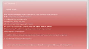 Pycharm pip install wont work behind a proxy
