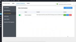 Set Conditional Confirmation Message For Online Forms | WP Fluent Forms