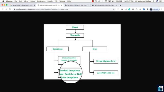 67 Exception Class Hierarchy смотреть онлайн