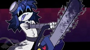 (blood/flash) CH4INSAWW // animation meme (murder drones oc)