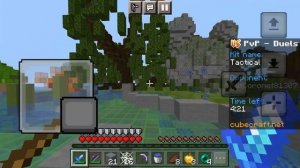 Лучший в 3 пальца? mcpe · Minecraft pe · pvp