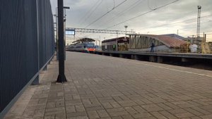 Электропоезд ЭП2Д-0129 "МЦД", сообщение Ипподром – Зеленоград-Крюково (Последний день осени)