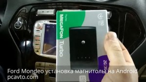 Ford Mondeo установка магнитолы на Android и камеры заднего вида