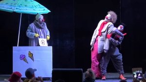ЖАРИЩА спектакль клоун театр Каникулы, clown company  Kanikuly.