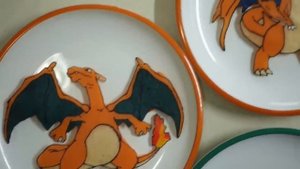 Pokemon Evolution Pancake Art - Starter Pokemon 1 Generation, Pikachu, Eevee, Nintendo Switch