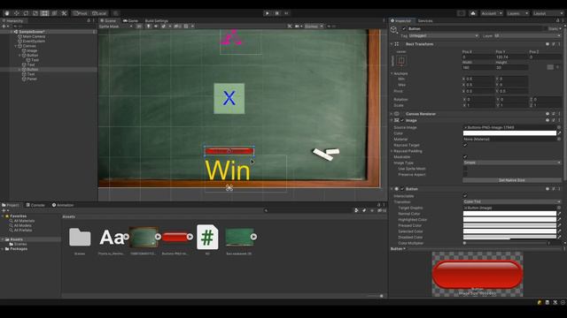 2часть#|Как сделать игру Крестики-Нолики на Unity?#unity#tutorial#юнити #fyp#youtube#game#unity2d