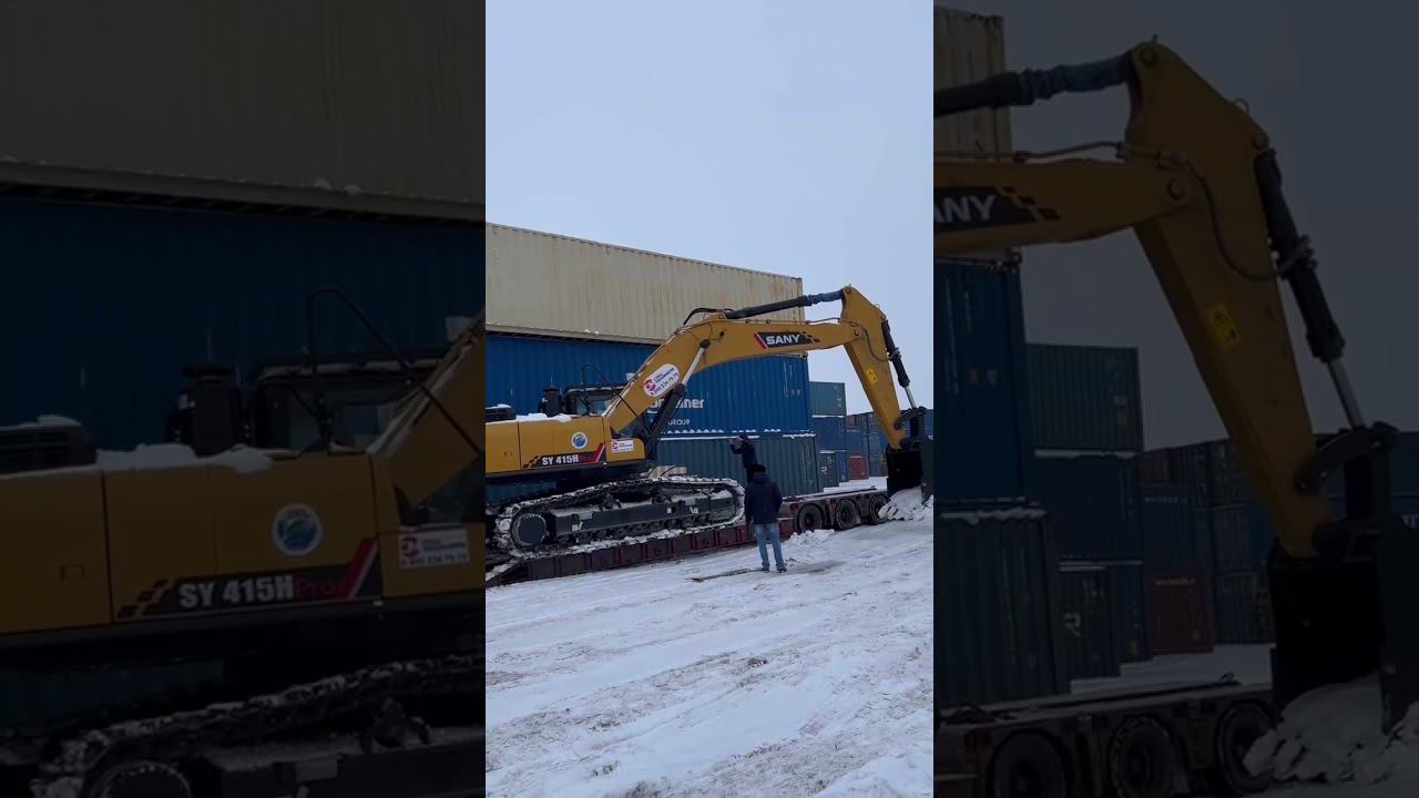 ⭐Гусеничный экскаватор SANY SY415H, был передан клиенту в Искитимский район, Новосибирской области