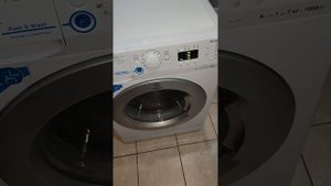 Отжим стиральной машины indesit nsl 705  7кг после замены подшипников, сальника и обслуживания