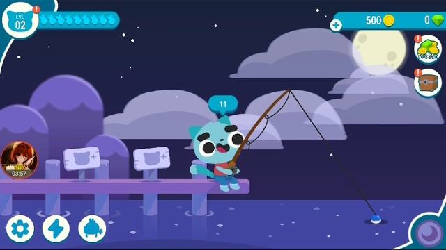 Прохождение игры кот ловит рыб смотреть онлайн