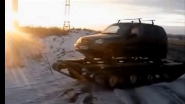 Нива шевроле на гусеницах. Вездеход. смотреть онлайн