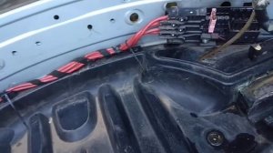 Mercedes w211 попадает вода в багажник (1 часть)