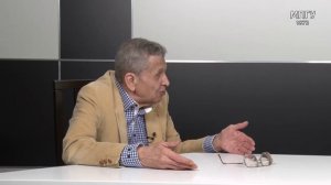 Ю.Н.Жуков и Е.Ю.Спицын в студии МПГУ. "Профессия - историк". Часть 2-я