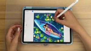 Клонирование- Разбор инструмента, способы применения и новая скорость твоих рисунков! Procreate