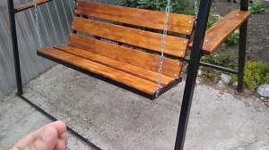 Самодельные садовые качели 2019.