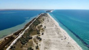 Коса Беляус. Крым. 4K