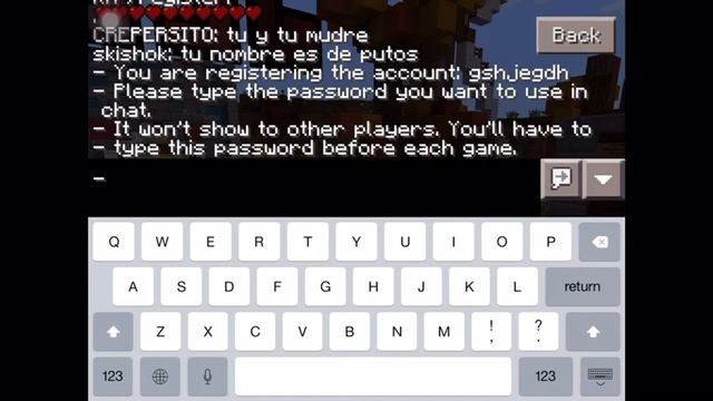 Как зарегаться в Майнкрафт (PE) в hunder games смотреть онлайн