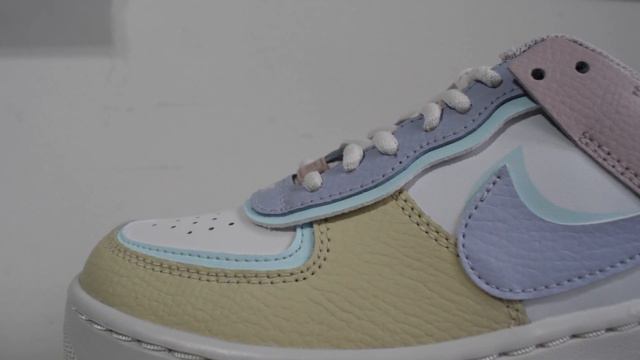 The Nike Air Force 1 Shadow Glacier Pastel Unboxing смотреть онлайн