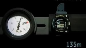 Тест часов Casio (Касио) на водонепроницаемость.
