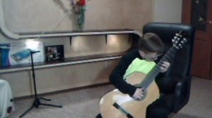 Кубинский танец на гитаре - Classical Guitar «10 лет»
