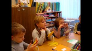 Групповое занятие с логопедом