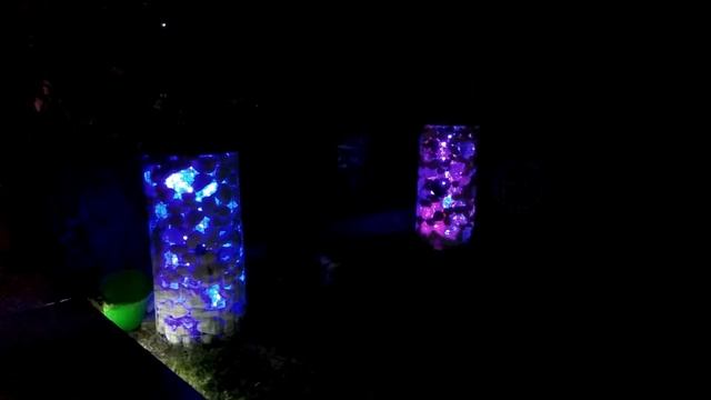 габион из эрклезов LED RGB смотреть онлайн