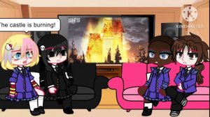 Wednesday react to thing back story // Short // #gacha nox //