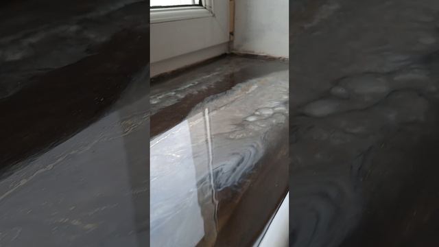 подоконник из эпоксидной смолы