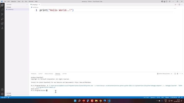 Visual Studio Code Setup for Python in Telugu | #VSCode #VisualStudioCode #python #new