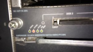 WS-SUP720-3BXL в Cisco Catalyst 6509-E Установка второго модуля управления