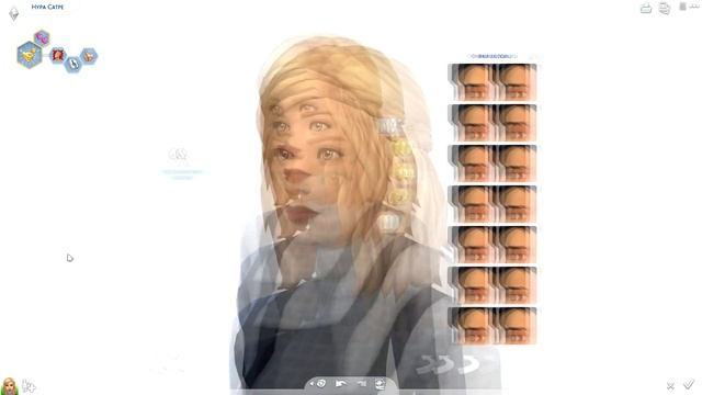 The Sims 4 Создание персонажа  Нура Сатре