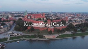 Krakow Wawel Castle (Aerial views)