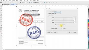 How to Remove Stamp Seal from Document in Coreldraw | Coreldraw tutorial | Maya Graphics
