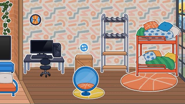 обустройство комнаты тока бока для малчиков🏀 смотреть онлайн