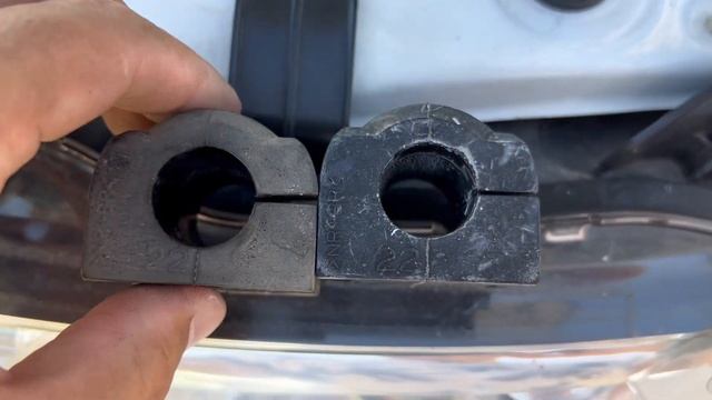 ЗАМЕНА ПЕРЕДНИХ ВТУЛОК СТАБИЛИЗАТОРА НА ПАРКОВКЕ смотреть онлайн