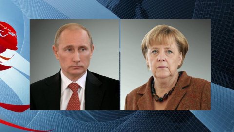 Владимир Путин поговорил по телефону с Ангелой Меркель, тепло поздравил ее с днем рождения