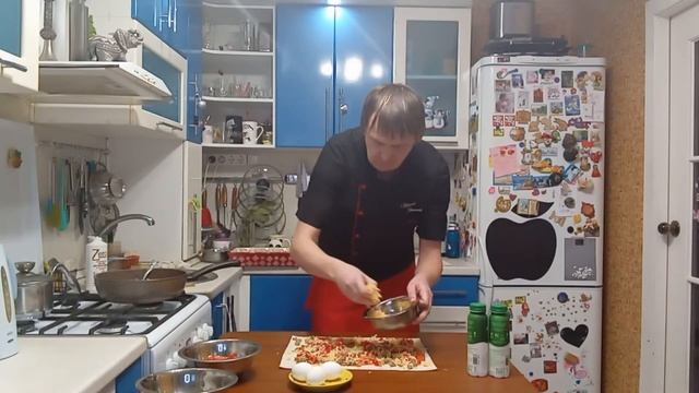 Мясной штрудель!
