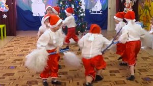 Танец: "Снеговики зажигают"