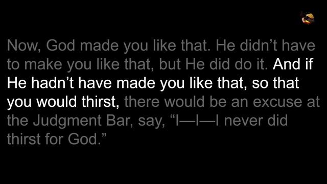 Sunday 21 November 2021 - Thirst 65-0919 - William Marrion Branham смотреть онлайн