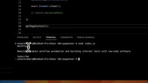 Web scraping data with n8n and Puppeteer