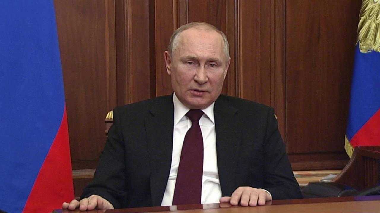 Путин речь