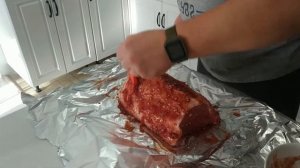 Свиная корейка в духовке / Простой и быстрый рецепт