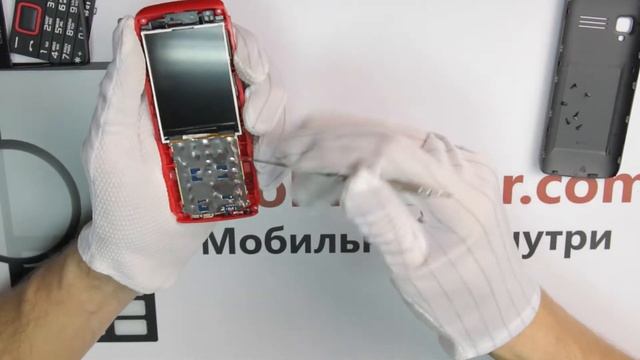 Разбор телефона Texet TM-214 смотреть онлайн
