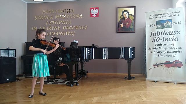 Aleksandra Papież - Ch.Dancla "Wariacje na temat Belliniego" op.89 nr 3 смотреть онлайн